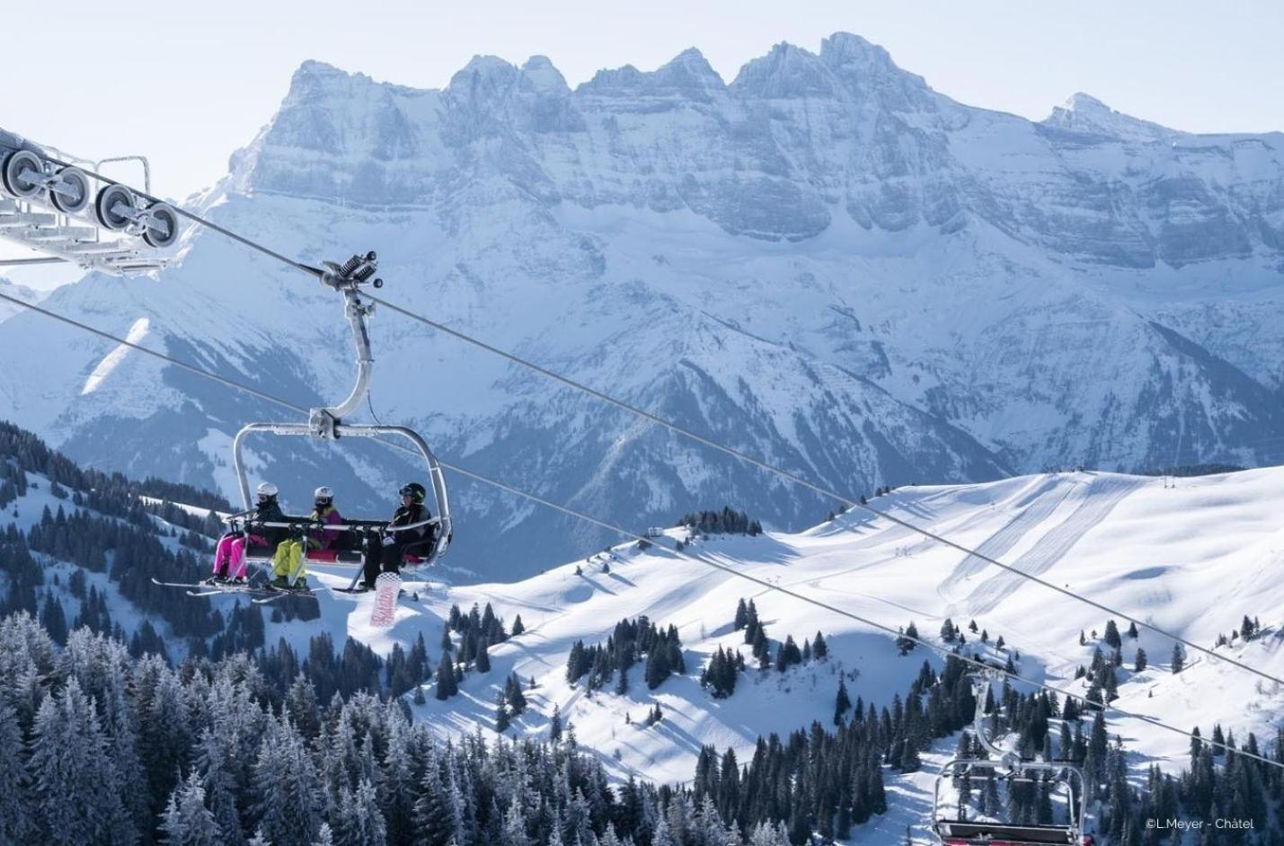 דירות Châtel Toison Blanche Tba3 Cosy & Mountain 4 Pers מראה חיצוני תמונה